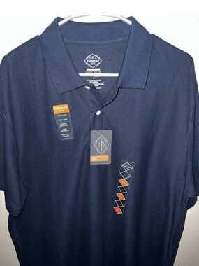 St. Johns Bay navy polo shirt